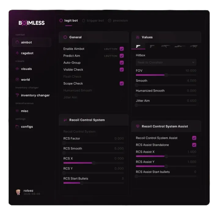 Baimless CS2 screenshot 1