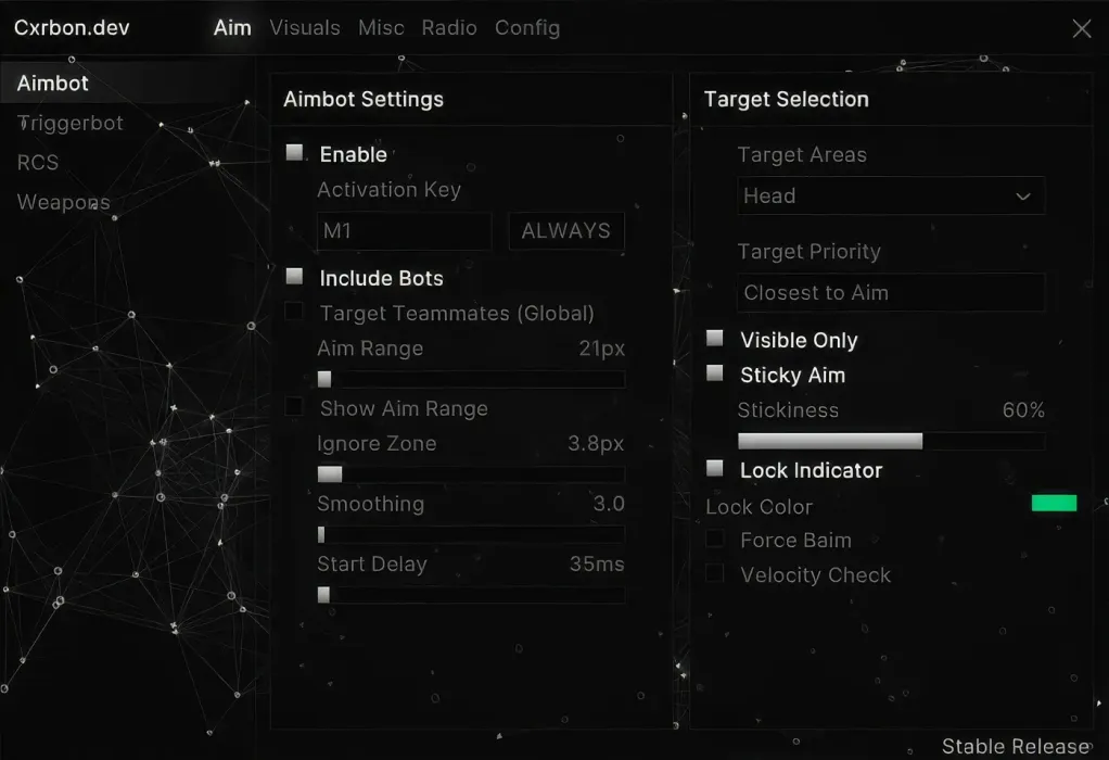 Cxrbon CS2 screenshot 1