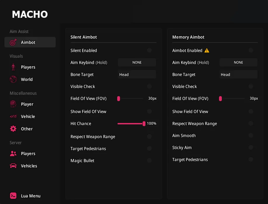 Macho FiveM Executor screenshot 1
