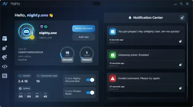 Nighty Discord Selfbot