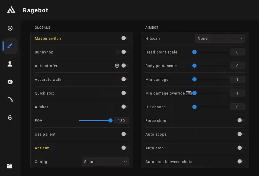 Nixware CS2 screenshot 1