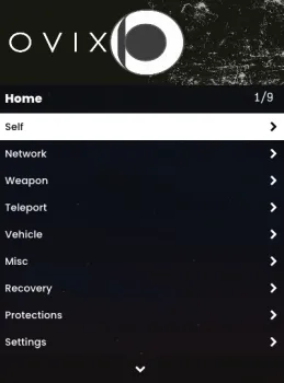 ovix gta menu